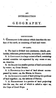 Front cover of An introduction to geography, and the use of the globes by James Charlton