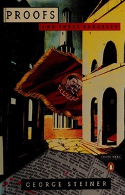 Cover of Proofs and three parables by George Steiner