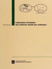 Front cover of Laboratoire d'initiation aux sciences assisté par ordinateur by Pierre Nonnon