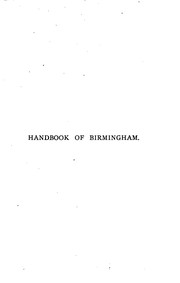 Front cover of Handbook of Birmingham by British Association for the Advancement of Science. Annual Meeting
