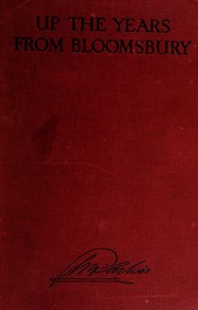 Front cover of Up the years from Bloomsbury by George Arliss