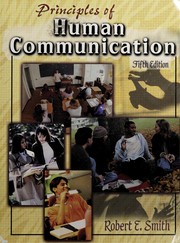 Front cover of Principles of human communication by Robert Smith undifferentiated