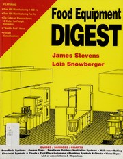Cover of Food equipment digest by Stevens, James