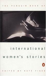 Front cover of The Penguin book of international women's stories by Unknown