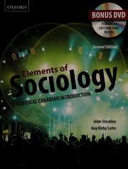 Front cover of Elements of sociology by John Steckley