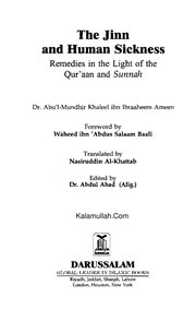 Front cover of The jinn and human sickness by Abuʾl-Mundhir Khaleel ibn Ibraaheem Ameen