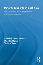 Cover of Minority students in East Asia by JoAnn Phillion