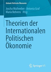 Front cover of Theorien der Internationalen Politischen Ökonomie by Joscha Wullweber