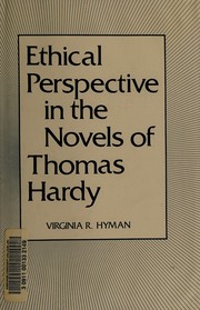 Front cover of Ethical perspective in the novels of Thomas Hardy by Hyman, Virginia R