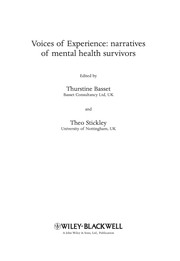 Front cover of Voices of experience by Thurstine Basset
