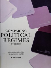 Cover of Comparing political regimes by Alan Siaroff