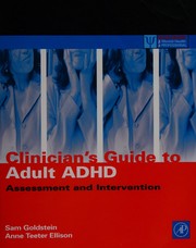 Front cover of Clinician's guide to adult ADHD by Sam Goldstein