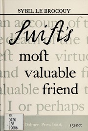Cover of Swift's most valuable friend by Sybil Le Brocquy