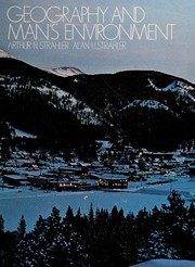 Cover of Geography and man's environment by Arthur Newell Strahler