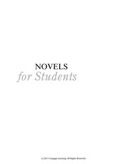 Front cover of Novels for students by Sara Constantakis