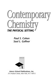 Front cover of Contemporary Chemistry by Paul S. Cohen