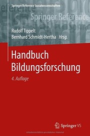 Front cover of Handbuch Bildungsforschung by Rudolf Tippelt