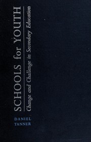 Cover of Schools for youth by Daniel Tanner