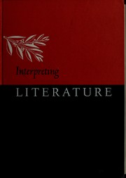 Cover of Interpreting literature by K. L. Knickerbocker