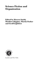 Front cover of Science fiction and organization by Warren Smith