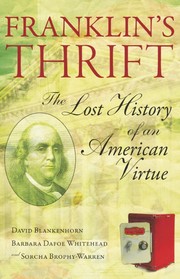 Cover of Franklin's thrift by David Blankenhorn
