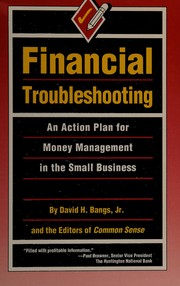 Front cover of Financial troubleshooting by David H. Bangs