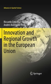 Cover of Innovation and Regional Growth in the European Union by Riccardo Crescenzi
