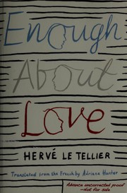 Front cover of Assez parlé d'amour by Hervé Le Tellier