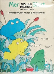Cover of Mert the blurt by Robert Kraus