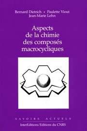 Front cover of Aspects de la chimie des compose s macrocycliques by J.-M Lehn