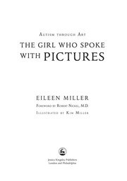Front cover of The girl who spoke with pictures by Eileen Miller