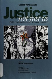 Cover of Justice by Gerald Vandezande