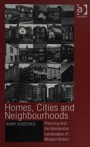 Front cover of Homes, cities and neighbourhoods by Barry Goodchild