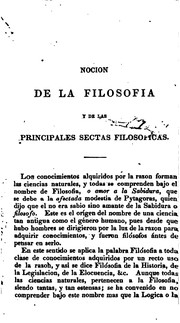 Front cover of Lecciones de filosofía by Félix Varela