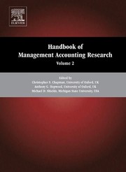 Front cover of Handbook of management accounting research by Christopher S. Chapman