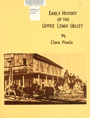 Front cover of Early history of the Upper Lemhi Valley by Clara Proulx