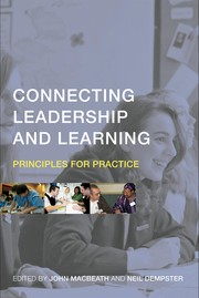 Cover of Connecting leadership and learning by John MacBeath