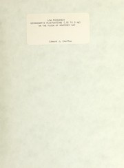 Front cover of Low frequency geomagnetic fluctuations (.01 to 3 Hz) on the floor of Monterey Bay by Edmund J. Chaffee
