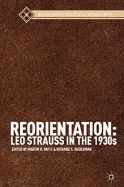 Cover of Reorientation by M. Yaffe