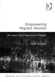 Front cover of Empowering migrant women by Leah Briones