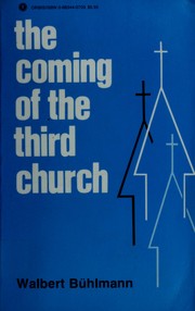 Front cover of The coming of the third church by Walbert Bühlmann