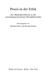 Cover of Praxis in der Ethik by Michael Zichy