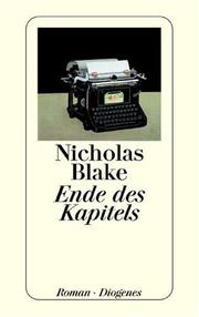 Front cover of End of chapter by Cecil Day-Lewis