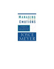 Cover of Managing your emotions by Joyce Meyer