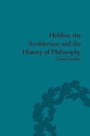 Cover of Hobbes, the Scriblerians and the history of philosophy by Conal Condren