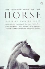 Cover of The Penguin Book of the Horse by Candida Baker