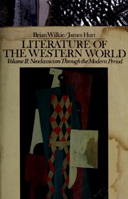 Cover of Literature of the Western world by Brian Wilkie