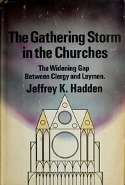Front cover of The gathering storm in the churches by Jeffrey K. Hadden