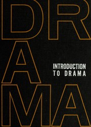 Cover of Introduction to drama by Robert C. Roby