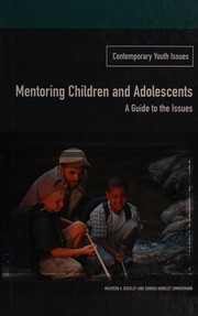 Front cover of Mentoring children and adolescents by Maureen A. Buckley